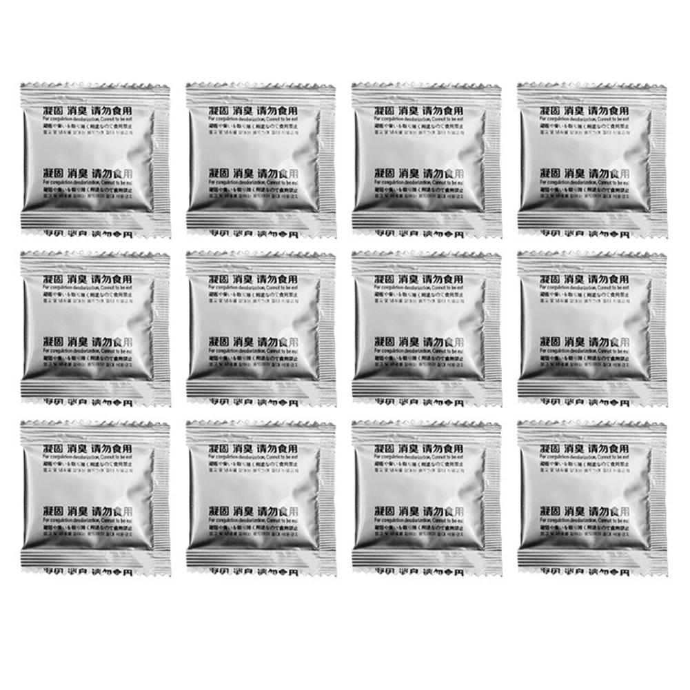 

12-60 шт. Аварийный порошок для туалета, гелеобразователь для жидких отходов, дезодорирующий порошок, экологически чистый абсорбирующий гель для туалета для путешествий