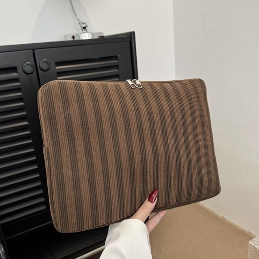 Soft Interior Corduroy Laptop Sleeve 11-14 Inch Tablet Laptop Case Computer Sleeve Bag For Travel