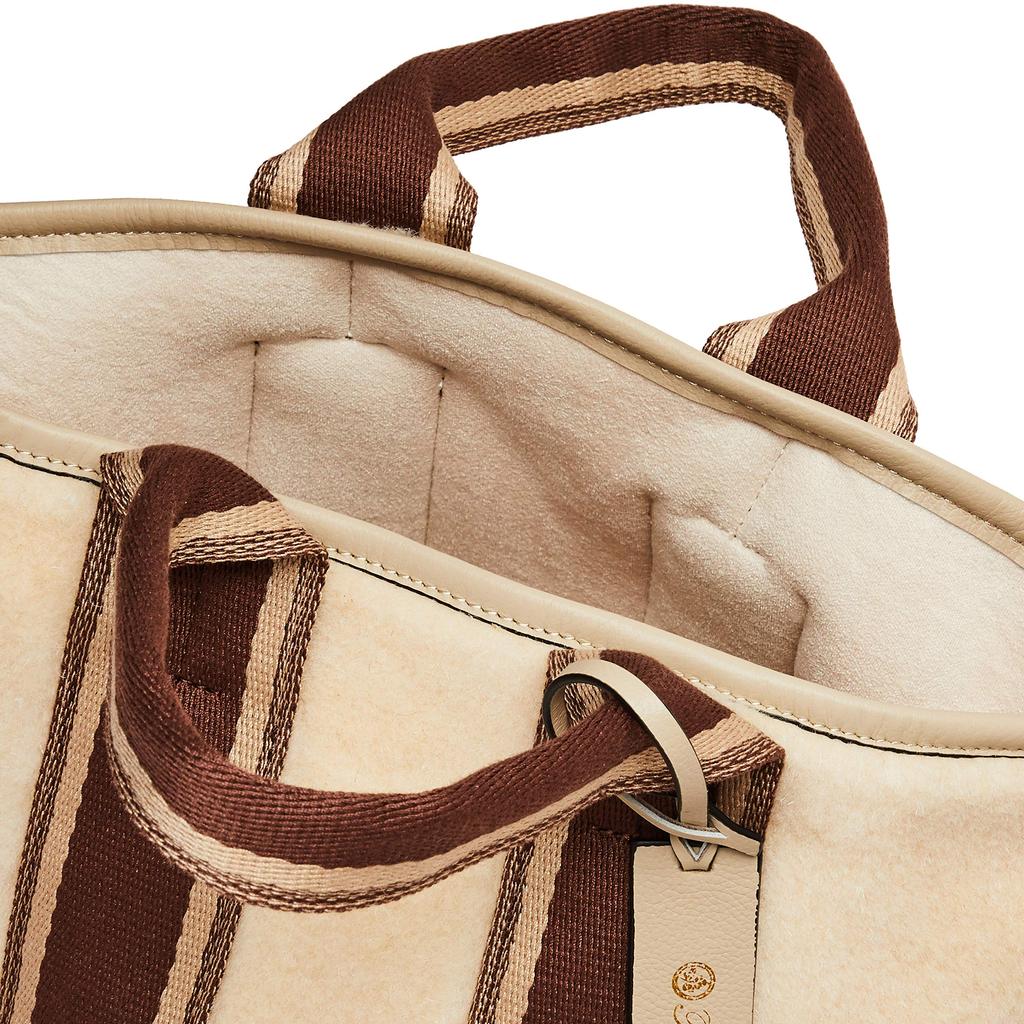 Mini Tote Reversible Fur White [Forna]