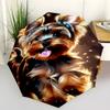 1PC Cute Puppy Dog Folding Umbrella Fashion Auto-Open Design 8 Iron Ribs Plastic Handle Foldable Sunshade Perfect Christmas Gift