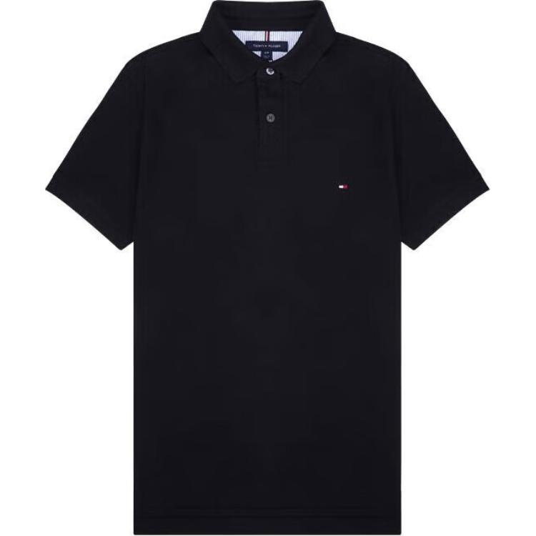 Tommy Hilfiger Polo Shirt Men's Black 78J7063-001