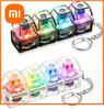 Xiaomi Chaveiro de Teclado LED Brinquedos Fidget Clicker de Cristal Brinquedo Sensorial para Alívio do Estresse Chaveiro de Teclado Gadget Fidget para Adultos Criança