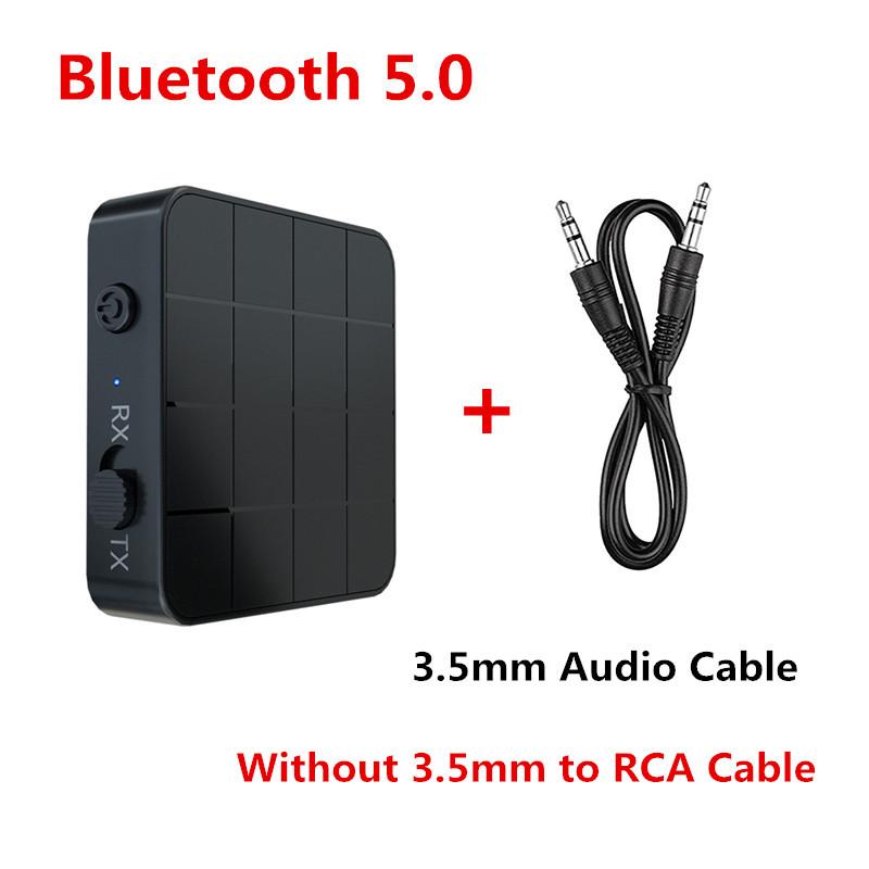KN319 Bluetooth Transmitter Receiver 2 In 1 Stereo Audio Receiver Converter Wireless Adapter With RCA 3.5MM AUX For Car TV PC