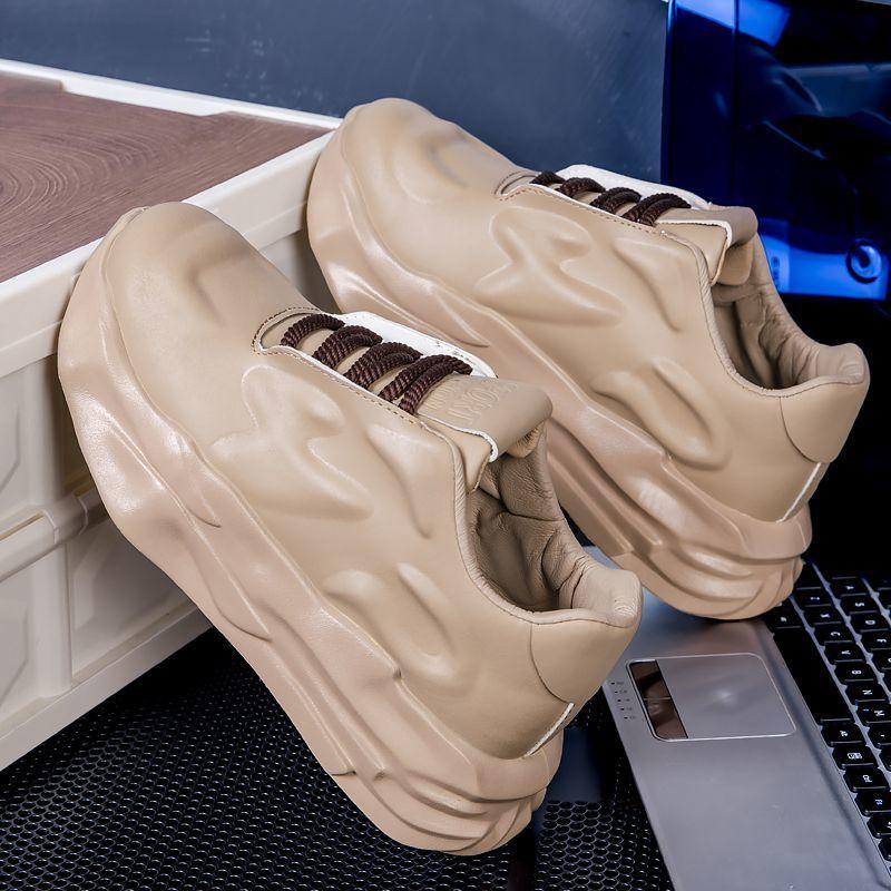 Nové jaro 2024 Stovky párování Pop Boty Pánské tenisky se silnou podrážkou Běžné boty Pánské boty Módní trendy Boty