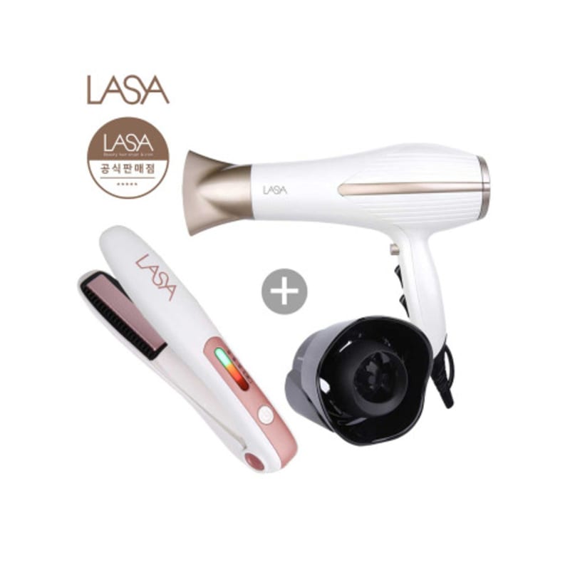 

Профессиональный турбо фен LS2101D + Беспроводная мини плойка Портативная перезаряжаемая Lulu Styler LS320R