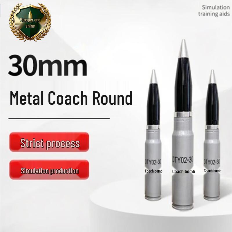 Xingronghui 30mm Metal Dummy Training Round