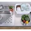 Shinkoshi Works Triangular Draining Tray 334379 In Stainless Steel [Made Japan] Material Body 18-8