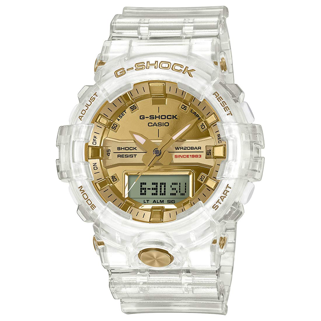 

Часы CASIO Overseas Модель G-SHOCK GA-835E-7A Мужские [Товар] золотой