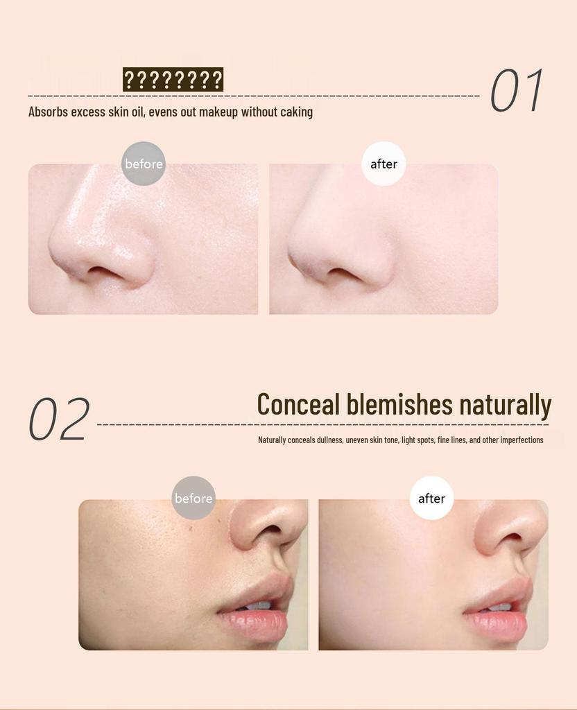 Andy Qingyang Liuyun Air Invisible Pore-Control Waterproof Setting Powder