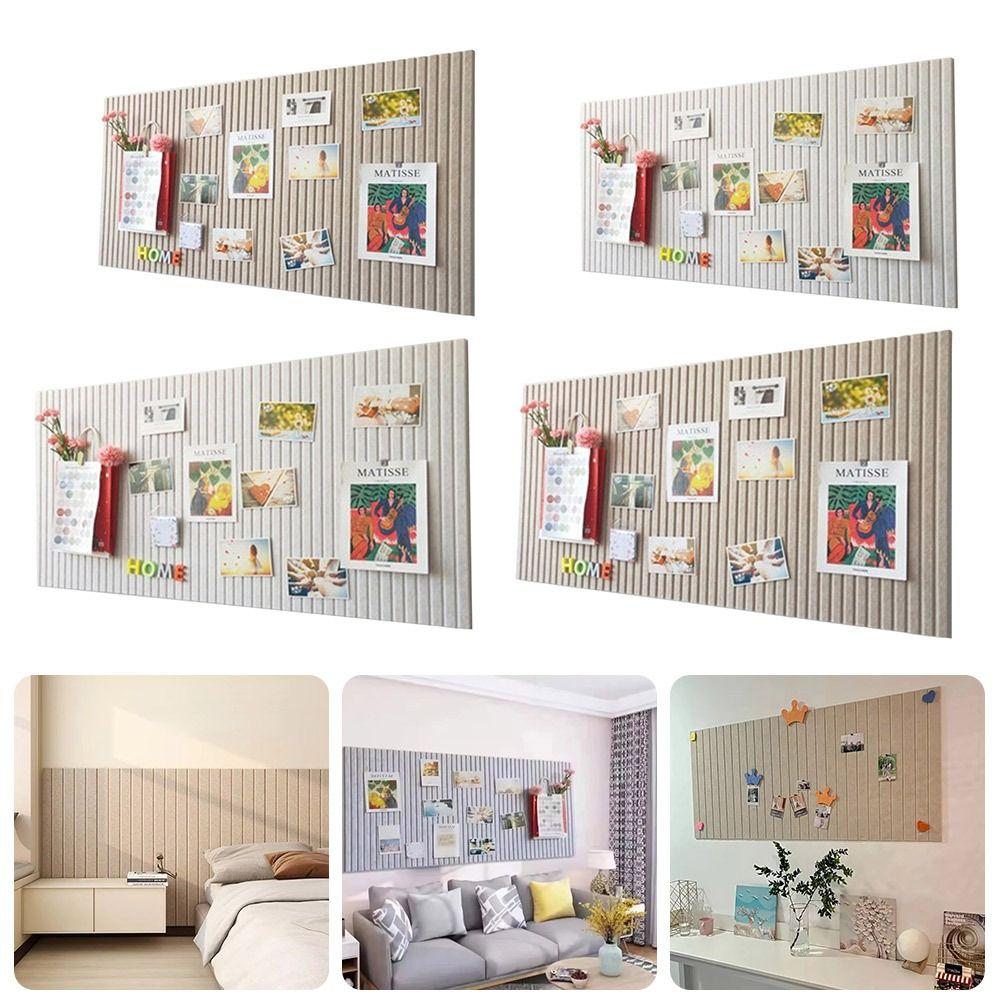 Вертикальні смугасті фетрові наклейки на стіну Фотостіна для прикраси стін дому та дитячого садка