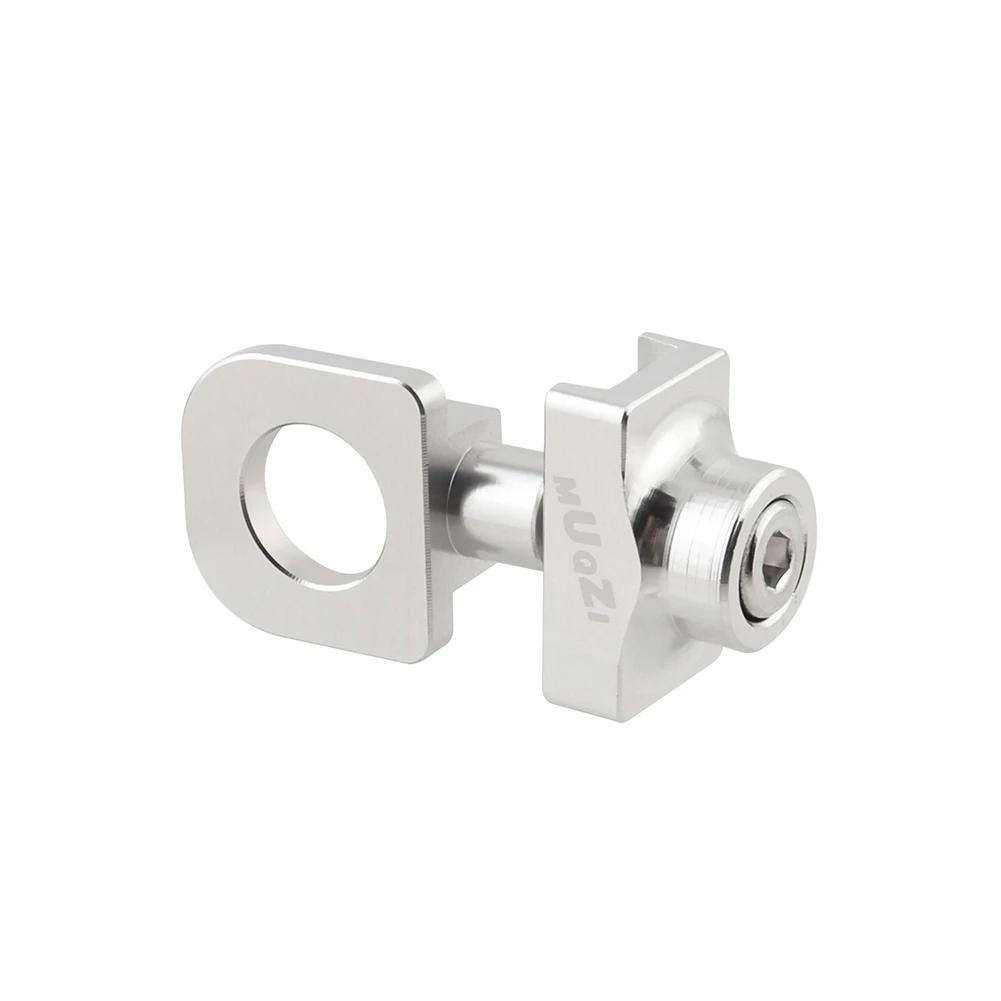 Bicycle Chain Adjuster Aluminum Alloy CNC Chain Tensioner DIY Modification Lightweight Wear-resistant for Single Speed Bicycle