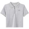 Betu Women's Half-Zip Polo T-Shirt