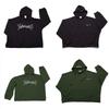Letter Hoodie With Waterwashed Effect For Teen Casual Wear