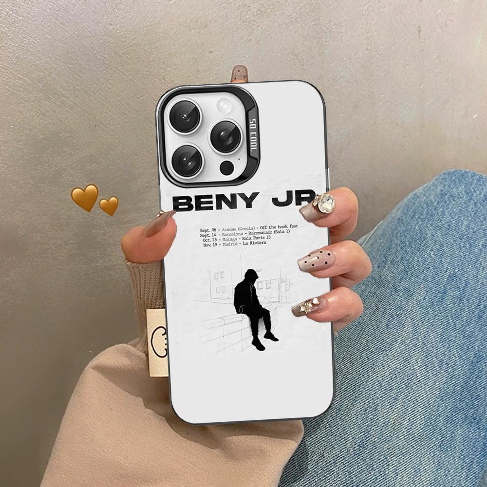 Rapper B-BENY JR Phone Case For IPhone 16 15 14 13 12 11 Pro Max X XR XSMAX 8 7 Plus Matte Shockproof Back Cover iPhone 14
