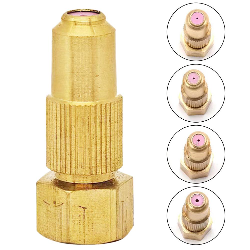 Gartenpflege-Gartenspritze, Messingdüse, Messing-Bewässerungsspritzenzubehör, Bewässerung, optimale Leistung