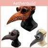Unique Plague Doctor Mask With Long Bird Beak Design For Gothic Steampunk Halloween Parties