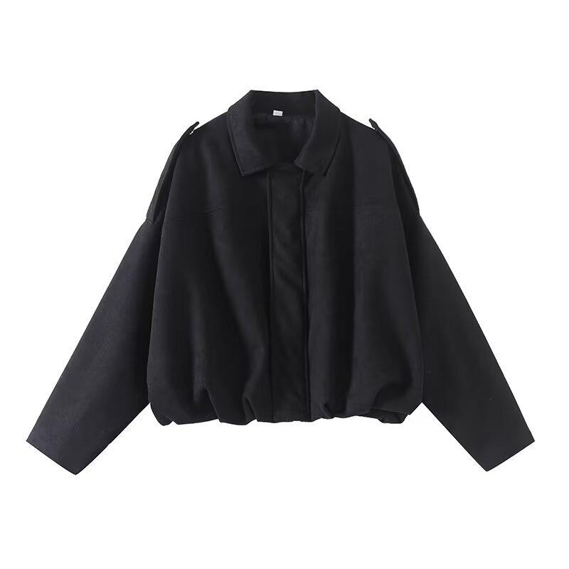 Women S Fleece Long Sleeve Pilot Jacket Coat