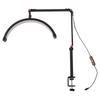 Halbmond-Fülllicht, 360-Grad-Drehung, Helligkeit, Farbtemperatur einstellbar, LED-Fülllampe 110?240V