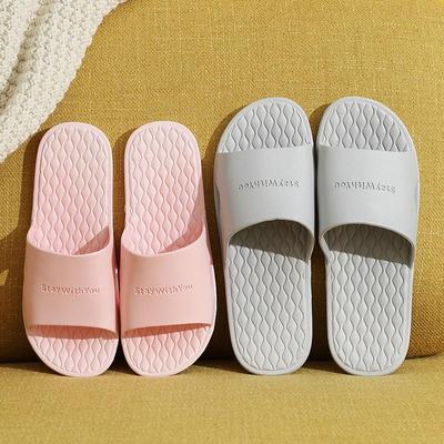 Non-Slip Soft Sole Indoor Shower Sandals - Summer Home Slippers for Men & Women