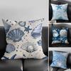 Ocean Animals INS Cushion Cover Pillowcase Ultra Soft Skin Friendly Fabric Cloud Like Comfort  Concealed Zipper