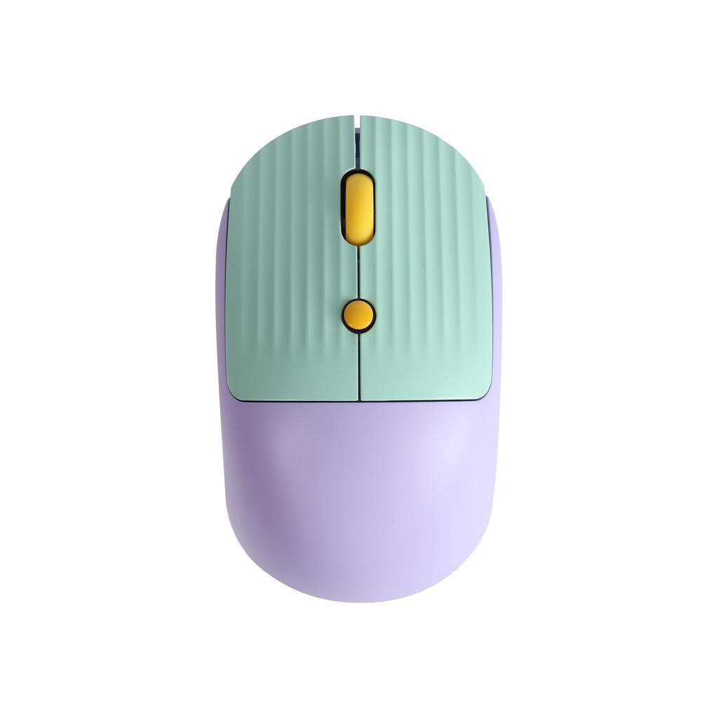 [Type-C Rechargeable, Ultra-Quiet] 2.4GHz USB Wireless Mouse, Rechargeable, Quiet, with 3 DPI Settings, Stylish, Colorful, Energy-Saving, Compact,