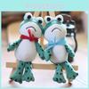 Entzückender Frosch mit langen Beinen Plüschtier Schlüsselanhänger Weiches und kuscheliges Tier-Accessoire