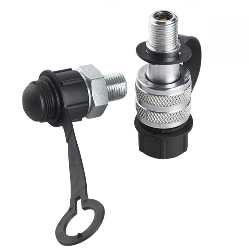 8 (Mm) Hydraulic Coupling External Thread Plated Steel