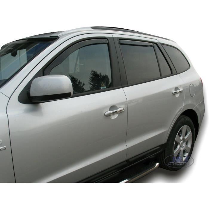 J&J AUTOMOTIVE | Heko Deflecteurs d'air Déflecteurs de Vent Pour Hyundai Santa Fe 2006-2012