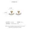 Light Luxury Imitation Pearl Simple and Elegant Heart-shaped Pearl Stud Earrings for Girls High-end and Sweet Trendy Ear Jewelry