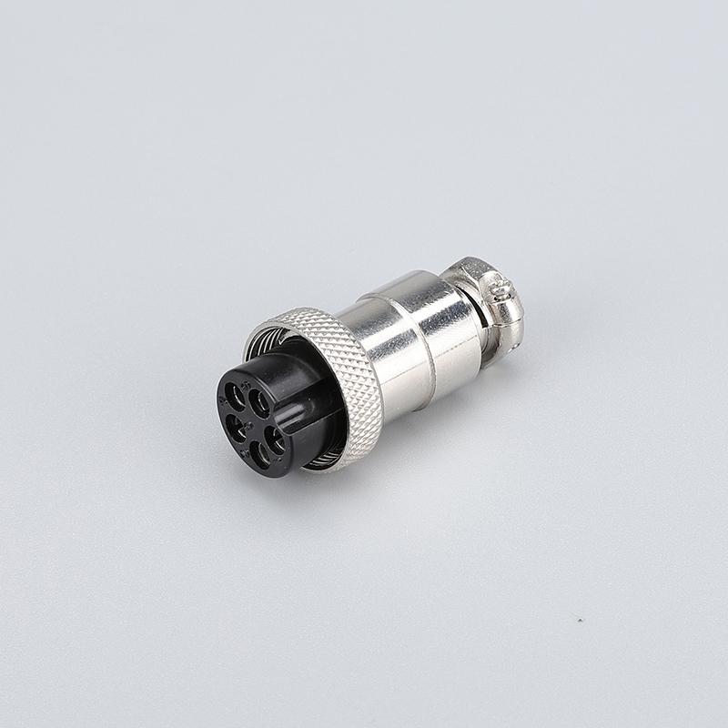 M12 GX12 Connector 2/3/4/5/6/7 Pin Male Socket Female Plug 12mm 5A 125V Circular Panel Aviation Connector