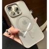 For Magsafe Wireless Charge Case For iPhone 11 12 13 14 15 Pro X XR XS Max 7 8 Plus Magnetic Bumper Transparent Cover