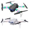 Quadcopter with Dual Camera, 2.4G 4 Channel Foldable Remote Control Aircraft with LED Lights, Altitu