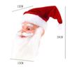 Dancing Singing Santa Shaking Musical Christmas Electric Toys Santa Claus Head Xmas Electric Dolls for Kids