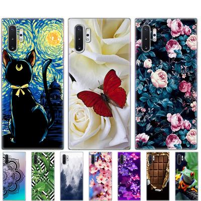 Silikonhülle für Samsung Galaxy Note 10 Note10 Hülle Weiche TPU Rückseitige Abdeckung für Samsung Note 10 plus Fundas Coque Bumper