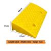 Non-Slip Plastic Curb Ramp for Cars and Stairs