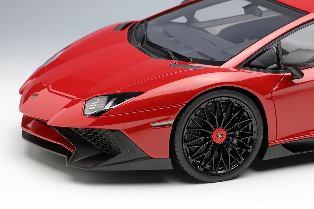 EIDOLON Scale Lamborghini Aventador SV 2015 Rossovia Finished Product 1/18 LP750-4