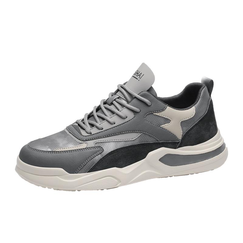Mens Running Shoes 2026 New Outdoor Sports Trendy High Quality Leather Anti Slip Wear Resistant Daily Casual Sneakers for Men