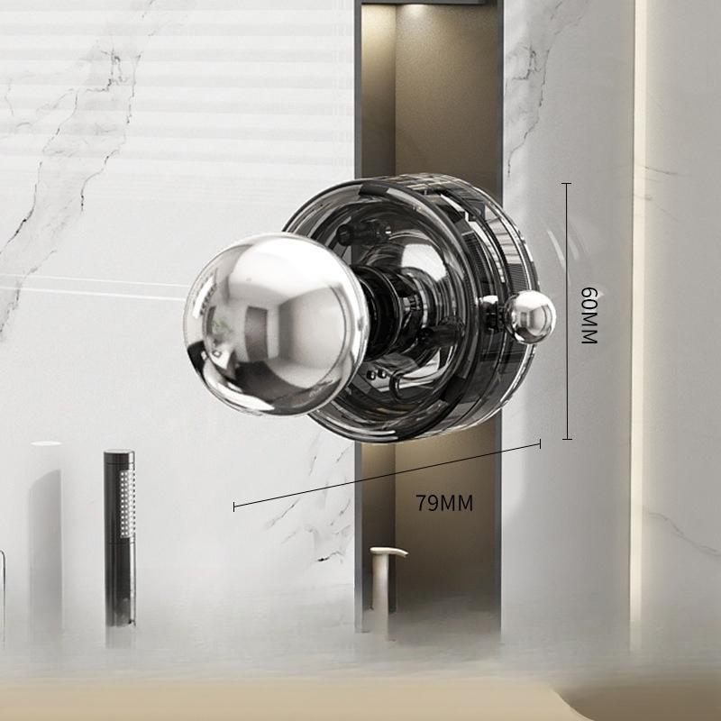 Suction Cup Door Handle No Drill Adhesive Handle for Window Glass Sliding Door Kitchen Cabinet Refrigerator and Home Handle