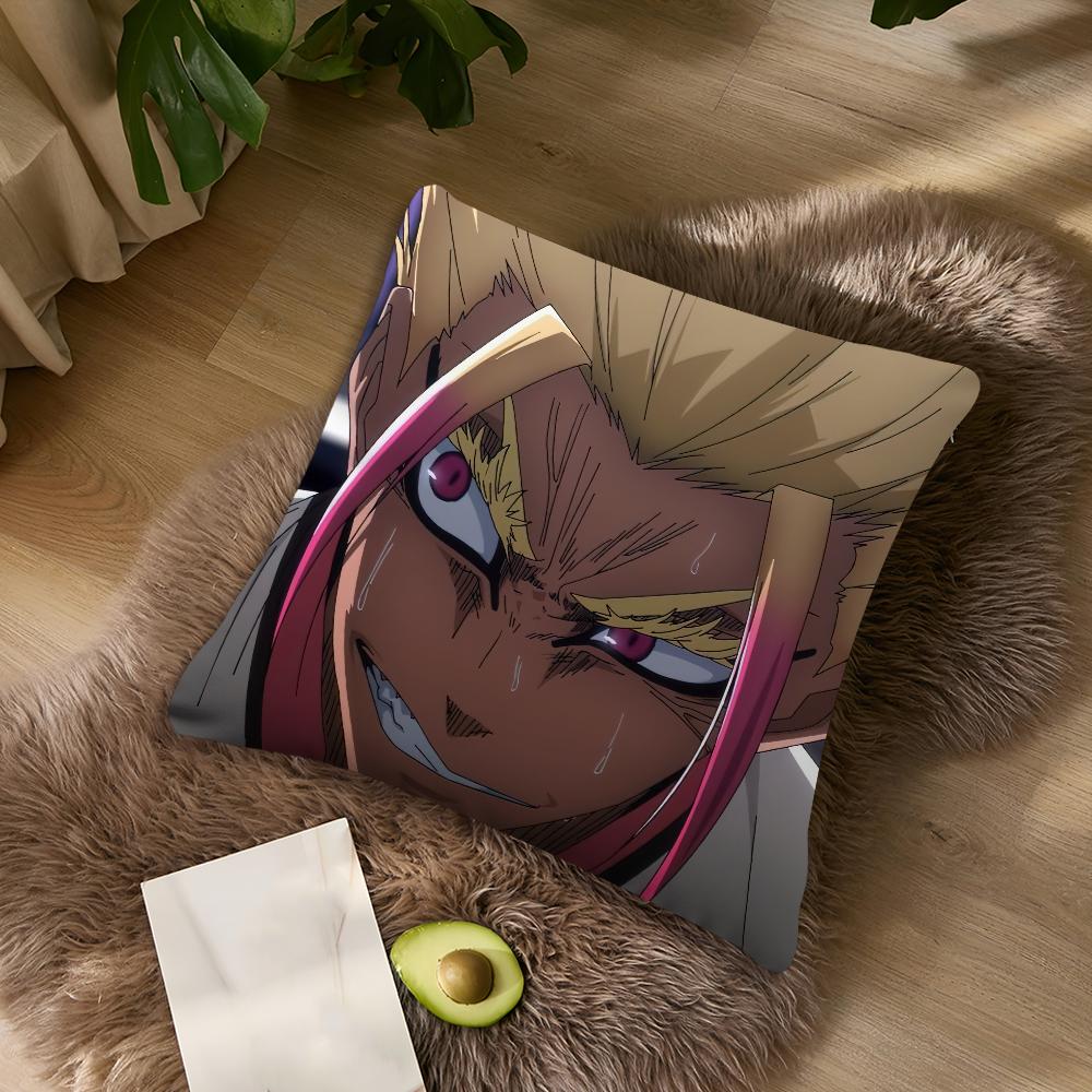 BLUE LOCK S-Shidou R-Ryuusei Kissenbezug Wohnzimmer Akzent Sofa Rückenstütze Quadratisch Lounge Erholsames Nickerchen Begleiter Kissenbezug