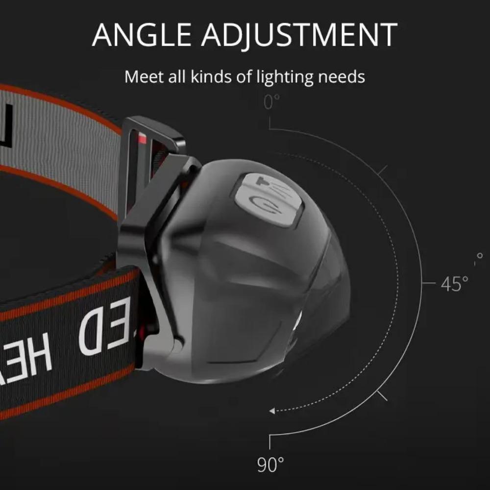 500 Lumen USB Rechargeable Headlamp Motion Sensor Bright LED Running Fishing Flash Head Lamp Headlight Infrared Sensor Light