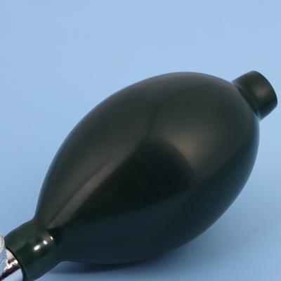 Dark Green Inflator Bulb Air Pump For Sphygmomanometer Blood Pressure Monitor Handheld Health Care Accessory Ball Metal Valves