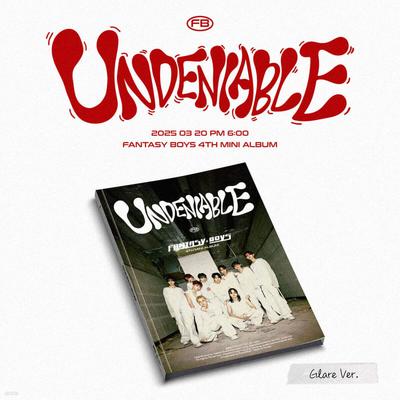 FANTASY BOYS - 4th Mini Album: UNDENIABLE [Glare Ver.]