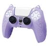 For SONY Playstation5 PS5 Controller Protection Case Soft Silicon Gel Rubber Skin Cover For PS5 Slim Gamepad Funda with Cat Ears