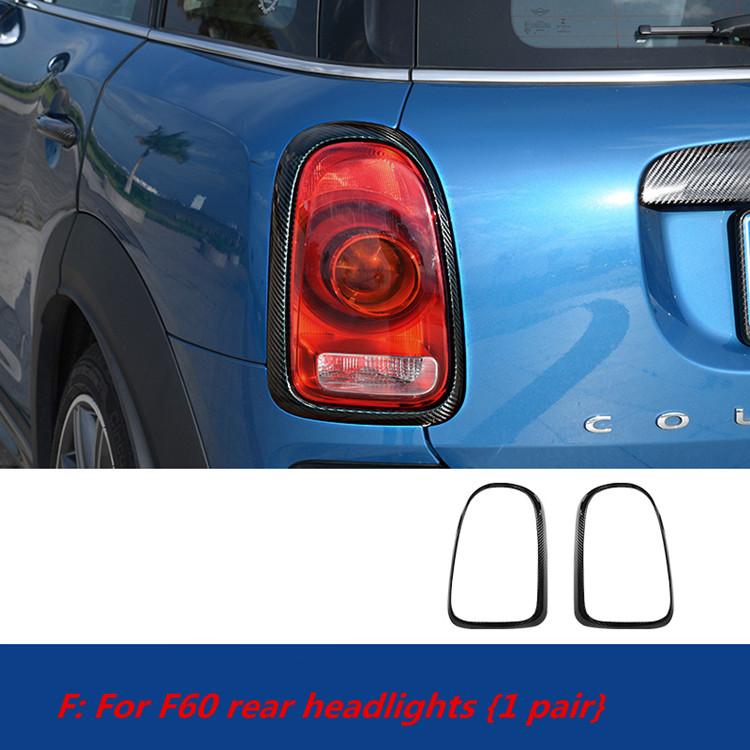 Fit for BMW MINI Cooper Countryman F60 Real Carbon Fiber Car Styling Accessories Door Handle Shell Mirror Housing