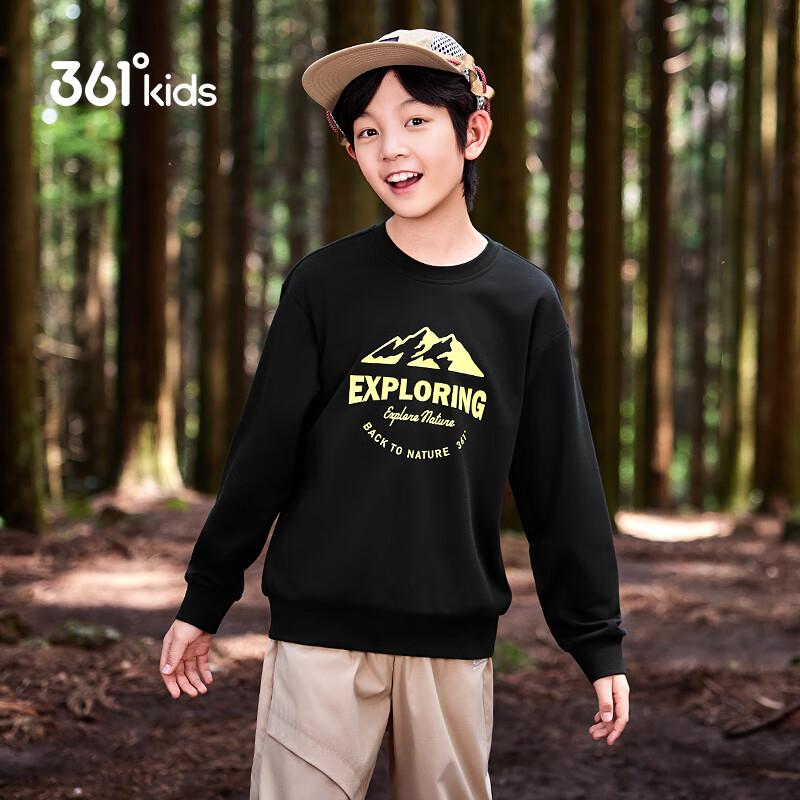 361° Kids' 2025 Autumn Lightweight Outdoor Sports Pullover Sweatshirt