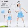 Moonkids Girls' Quick-Dry Tennis Polo & Skirt Set