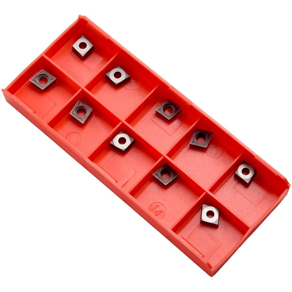 10PCS CCMT060208 CCMT21.52 VP15TF Indexable Carbide Turning Inserts