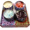 Colorful Natural Crystal Hand-watered Incense Candle for Gift or Decoration