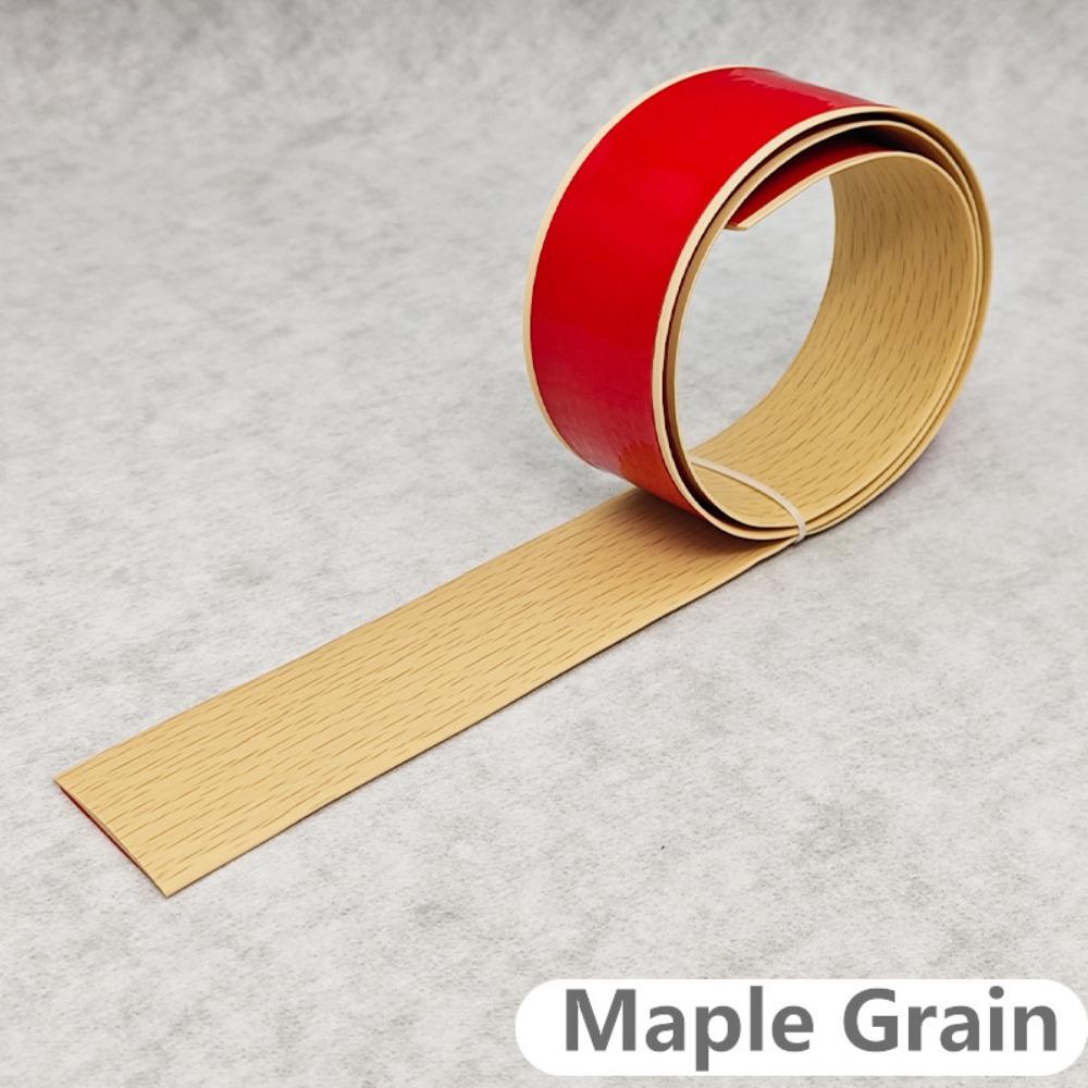 Self Adhesive Floor Transition Strip 1M Wood Like Edge Sealing PVC Door Bottom Sealing Strip Windproof Insect Proof Door Seal