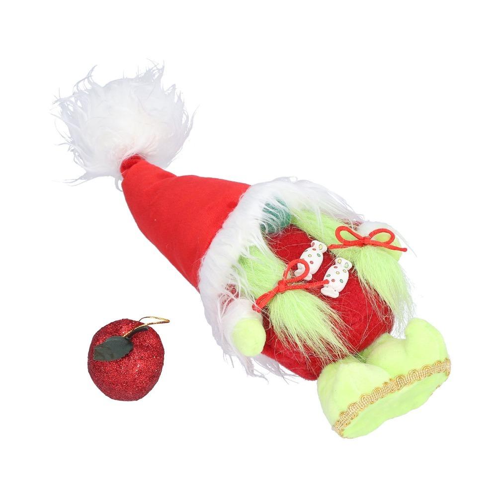 Christmas Decorations Dwarf Elf Doll Padding Cotton Plush Doll Faceless Standing Doll Festival